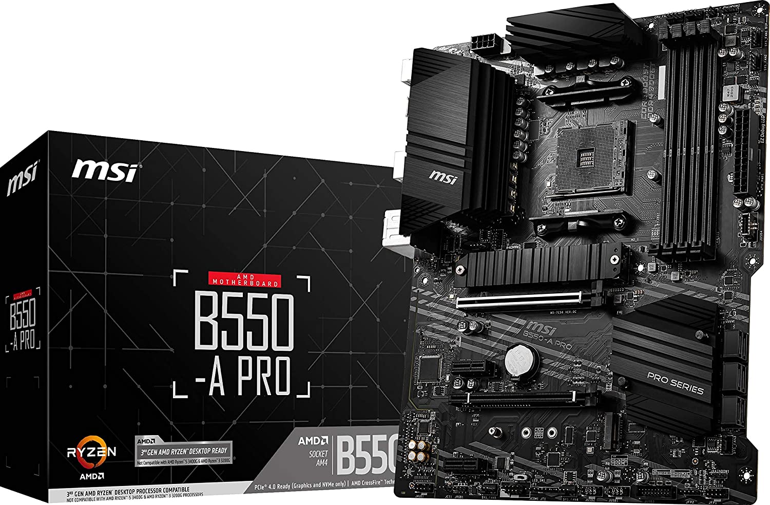 Материнська плата MSI B550-A Pro s-AM4 ATX 4xDDR4, фото №1