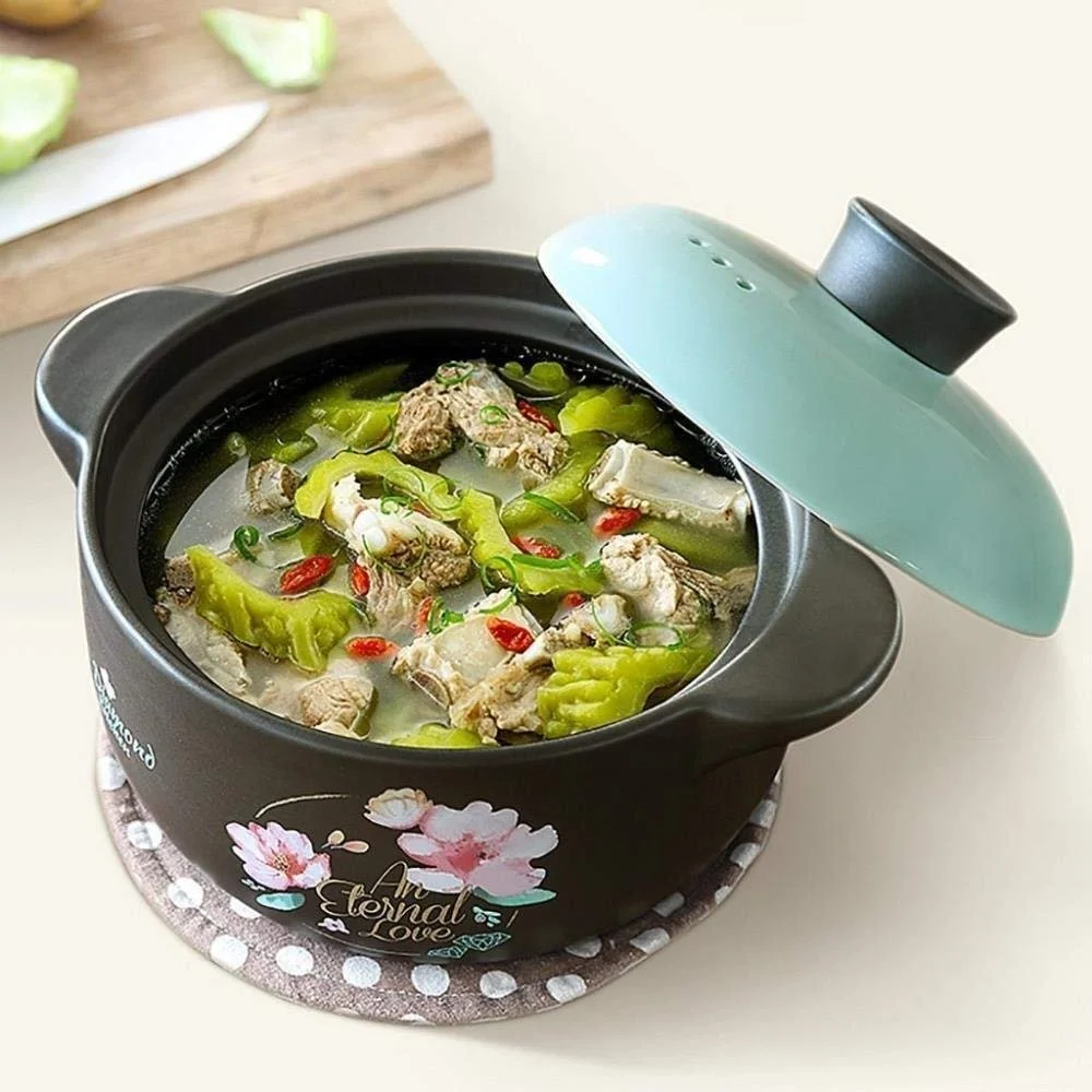 Кастрюля керамическая для тушения 4 л, фото №4 Кастрюля керамическая для тушения 4 л, фото №4