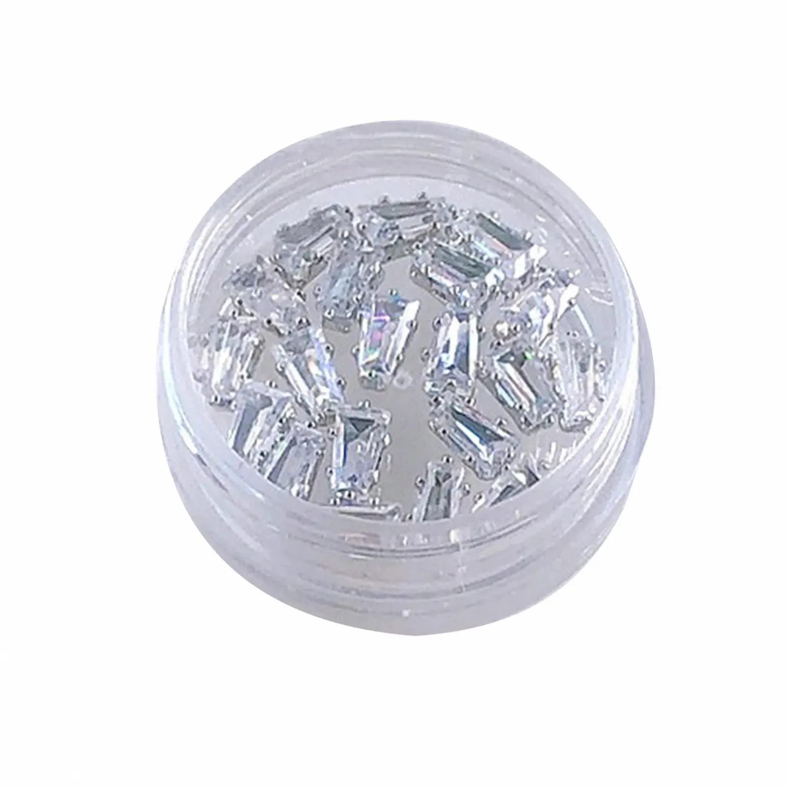 Украшения для ногтей 20шт/коробка Блестки Цирконий Кубический Блестящий Стразы для ногтей Ювелирные украшения для женщин Рождественские Подарки на День рождения F, фото №8