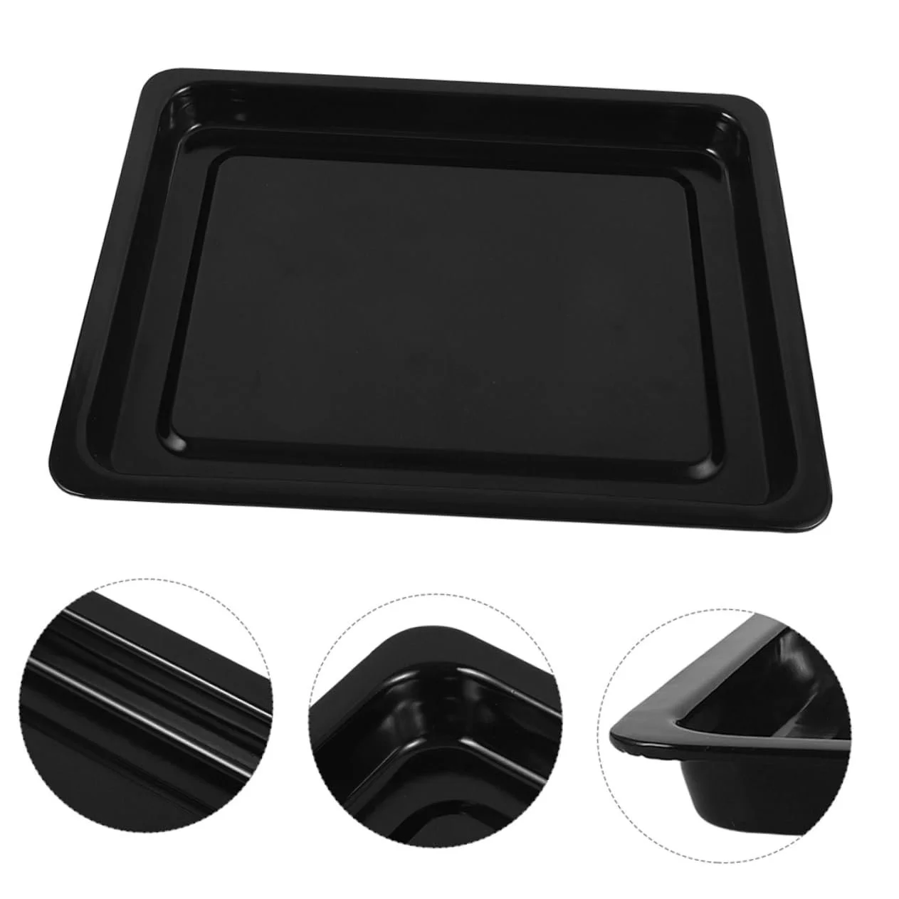 Форма для запікання VALICLUD Прямокутна Емальована Термостійка Компактна Міцна, фото №7