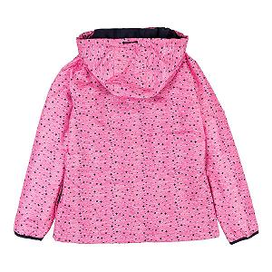 Утепленный дождевик для девочек ALPHADVENTURE Memphis Розовый, размеры от 6 до 14 лет synthetic.ua - Фото 1