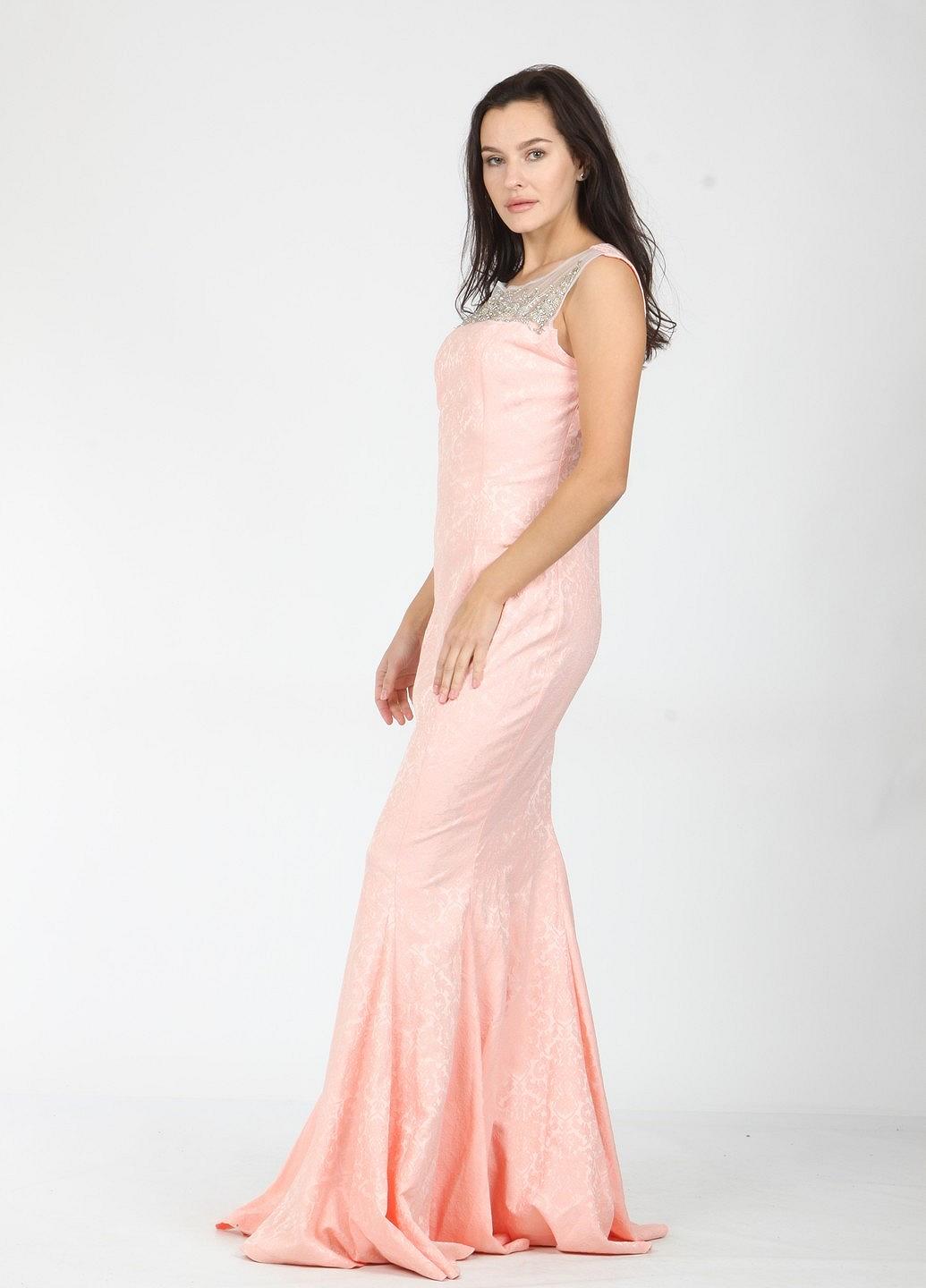 Платье Enna Levoni L Персиковый (ND-13563-Peach), фото №4