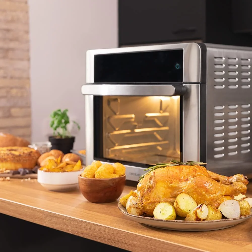 Мультипечь-печь Cecotec Bake&Fry Touch 30 л Конвекция Сенсорный экран Стальная, фото №3 Мультипечь-печь Cecotec Bake&Fry Touch 30 л Конвекция Сенсорный экран Стальная, фото №3