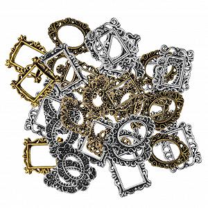 Рамка Тип CANIGHT 80 шт. Винтажная Фоторамка для ногтей 2 x 3 synthetic.ua - Фото 1