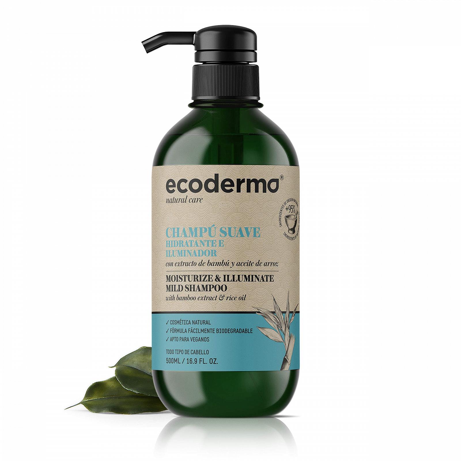 Шампунь Ecoderma Moisturize & Illuminate 500 мл, фото №1