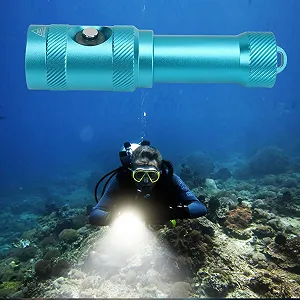 Підводний ліхтар Yiziecce LED для кемпінгу 1050LM Висока Яскравість IPX8 Водонепроникний Ліхтар для Дайвінгу synthetic.ua - Фото 1