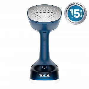 Вертикальный отпариватель Tefal Access Steam Easy DT7170 1400 Вт 25 г/мин Белый/Синий synthetic.ua - Фото 1