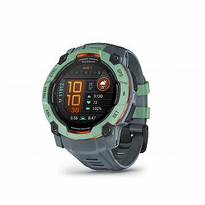 Смарт-годинник Мультиспорт Garmin Instinct 3 50 мм AMOLED GPS, дисплей 1.3 дюйма, до 24 днів роботи від батареї, 80+ спортивних програм, Health Coach, мультисупутниковий прийом, світлодіодний ліхтарик, повідомлення - Фото 1