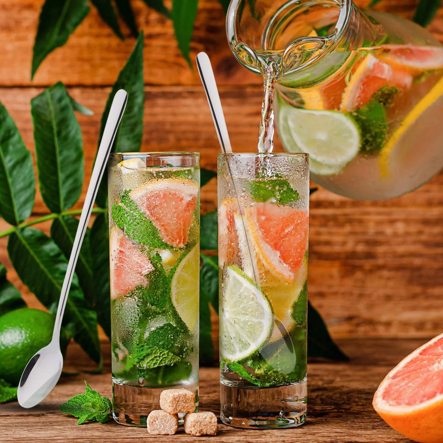 Набір ложок для лате макіато NC, 6 штук, 22 см, довгі, фото №7