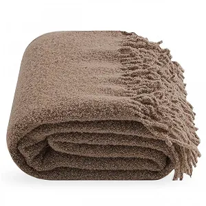 Одеяло Шерсть Lanavitta Premium, Плед, Покрывало, Бежевый, 140 x 200 см - Фото 1