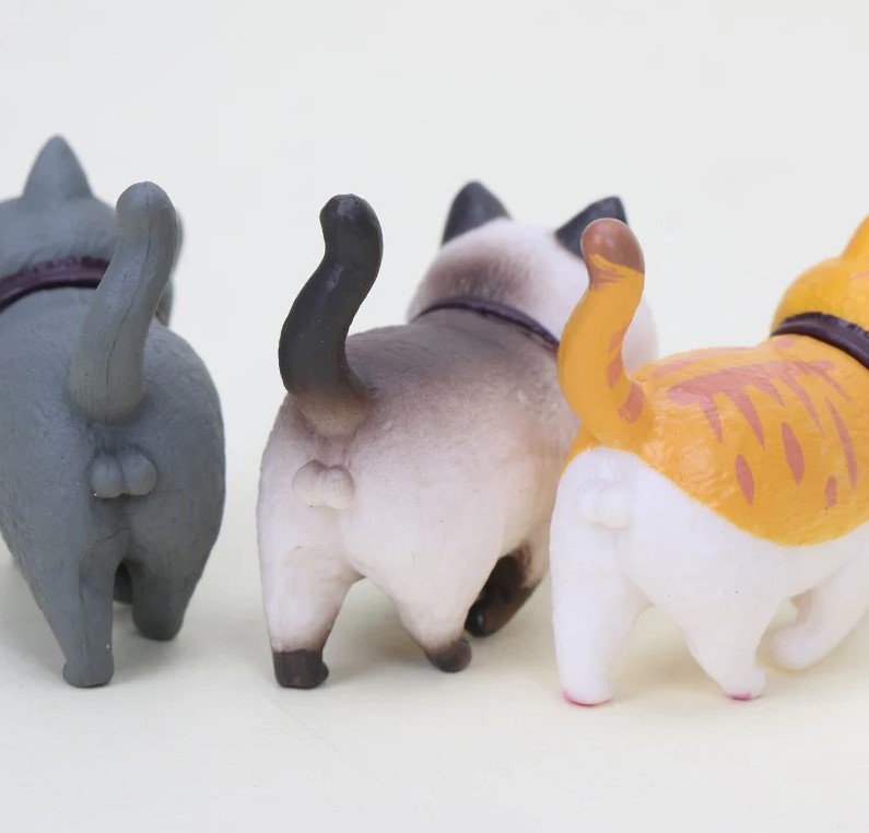 Набор из 9 фигур котята atsume cat 3-4 см, фото №3