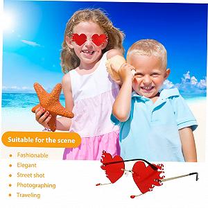 Очки Сердце Бескаркасные Металл synthetic.ua - Фото 1