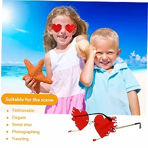 Очки Сердце Бескаркасные Металл synthetic.ua - Фото 1