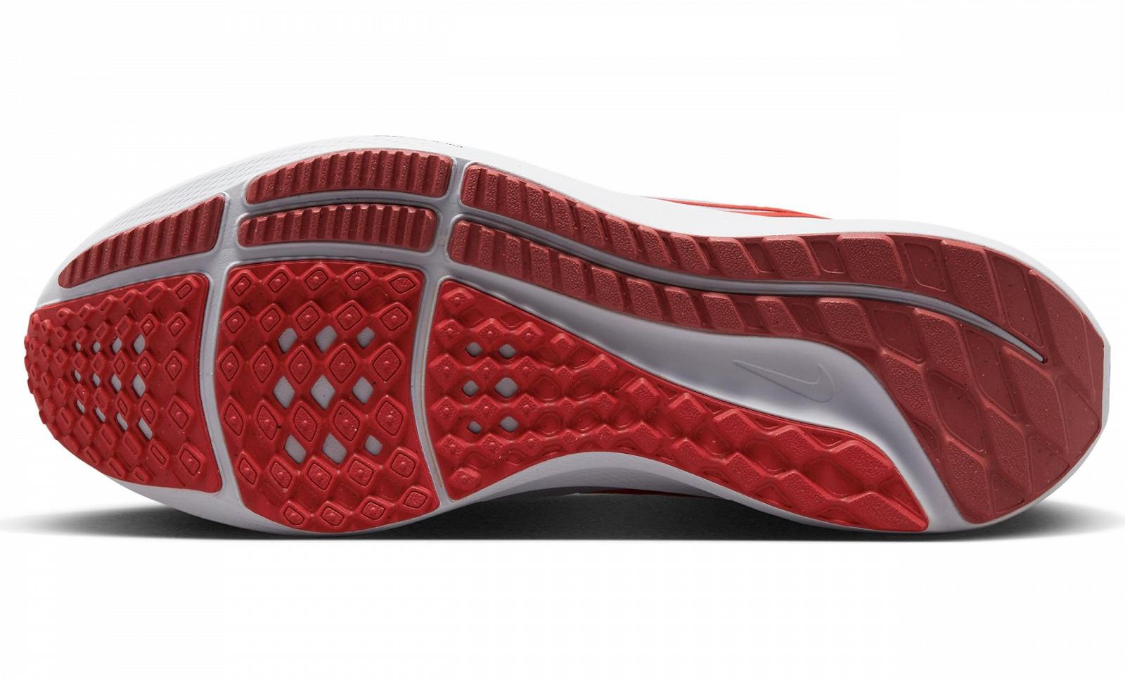 Кросівки Nike Air Zoom Pegasus 39, світло-горіхово-коричневий, червоний, сливовий, вітрильний, ледь помітний вольт, фото №4
