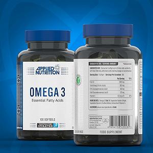 Омега-3 Applied Nutrition Omega 3 100 Softgels synthetic.ua - Фото 1