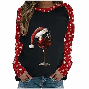 Женский Рождественский Свитшот - Фото 1