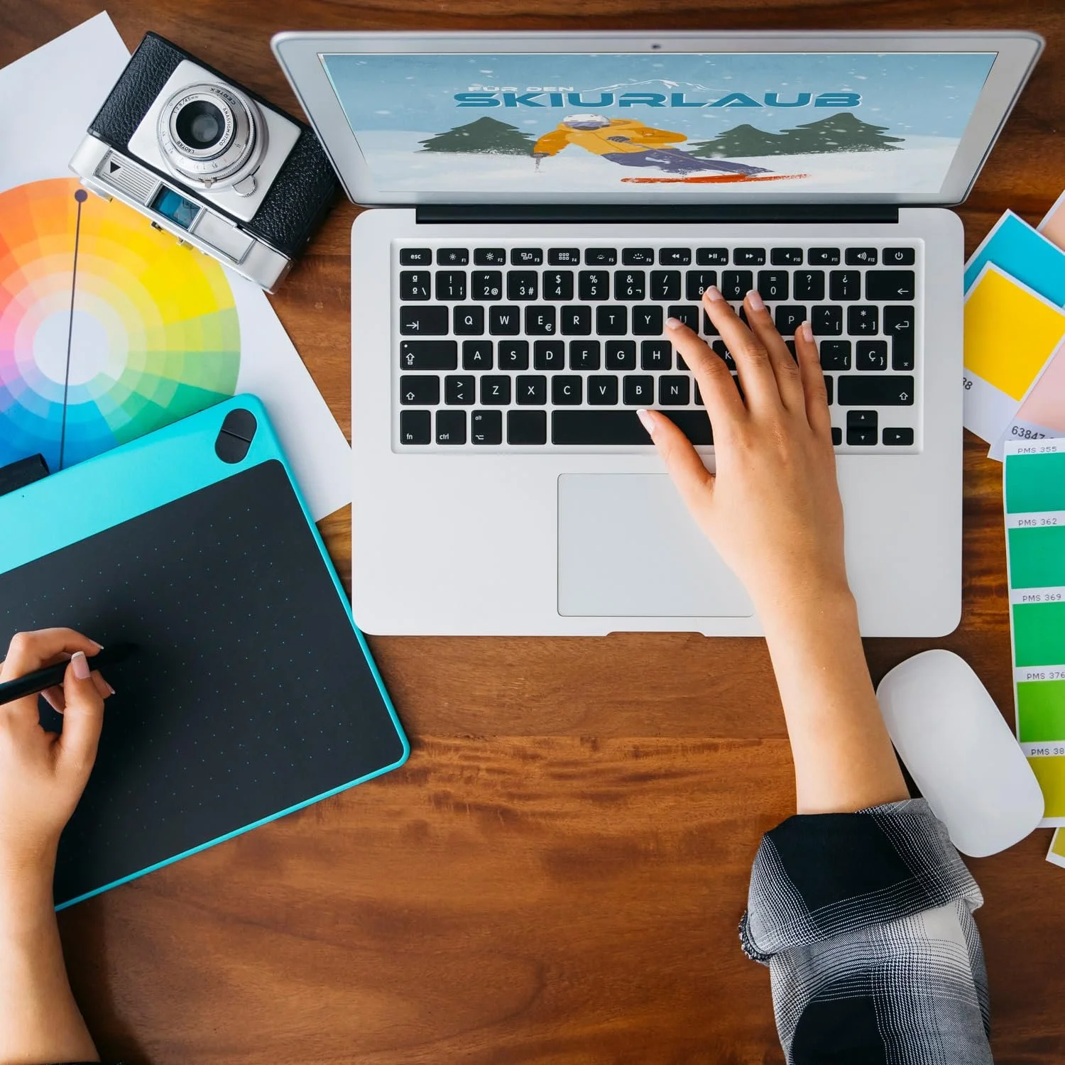 Скарбничка Wooden Лижник для гірськолижного відпочинку Дерев'яна, фото №8