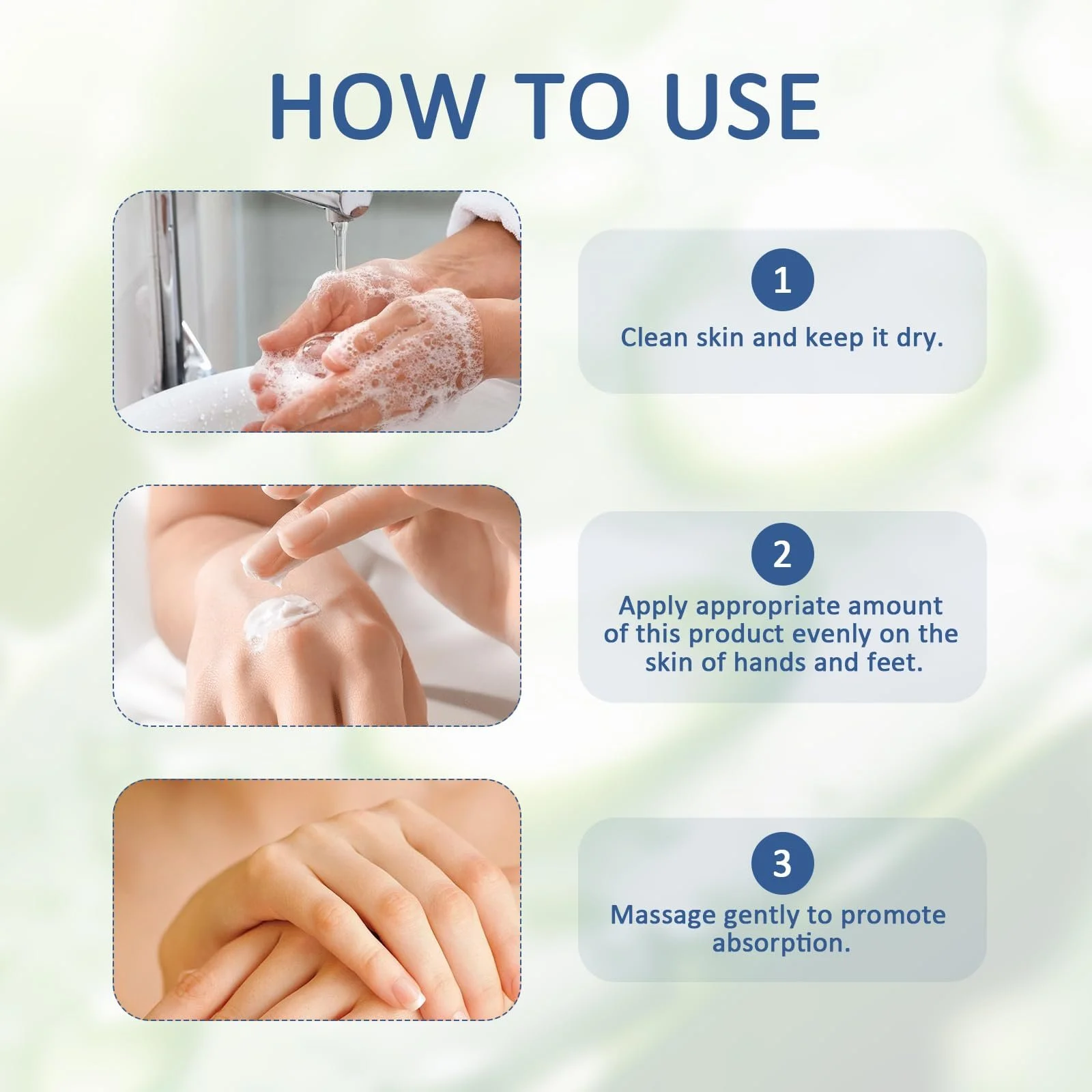 Крем с мочевиной Urea Cream 40% Urea для рук и ног, увлажняющий, отшелушивающий, набор из 2 шт., фото №3