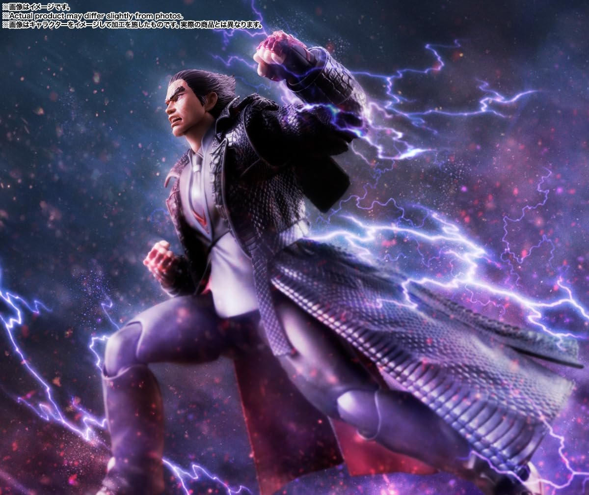 Фигурка Tekken TAMASHII NATIONS S.H. Figuarts Кадзуя Мисима (Tekken 8) 15 см, фото №9