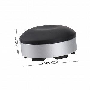 Подставка для ноутбука Tofficu с рассеиванием тепла Портативная Нескользящая Маленькая основа Черная для дома офиса Эргономичная synthetic.ua - Фото 1