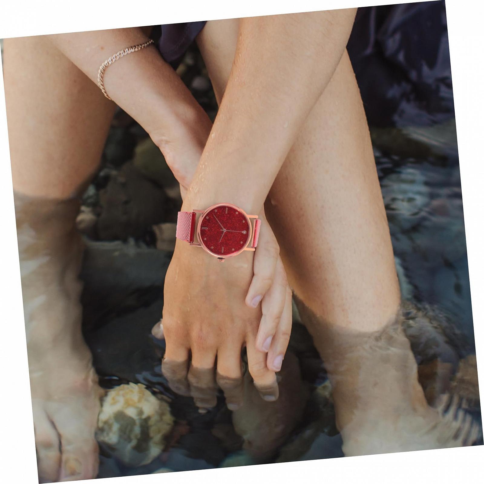 Жіночий годинник LIFKOME Шкіряний Синій, фото №3