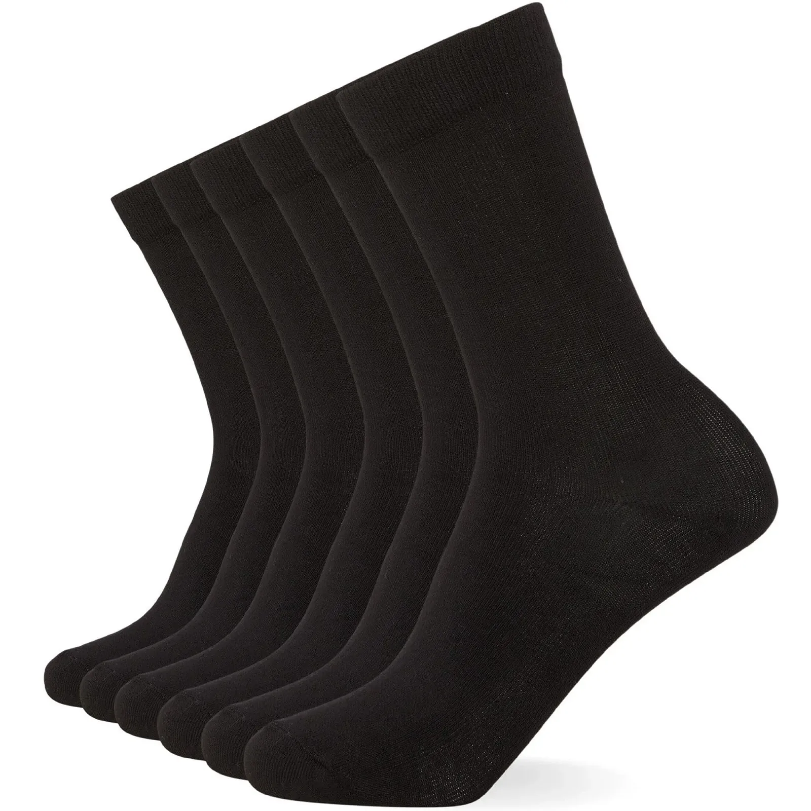 Носки FM London, 6 пар, бамбуковые, однотонные и с узором, женские, мягкие на ощупь и устойчивы к запахам, фото №1