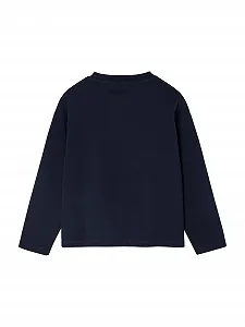 Рубашка Vertbaudet для девочек с аппликацией в виде буквы synthetic.ua - Фото 1