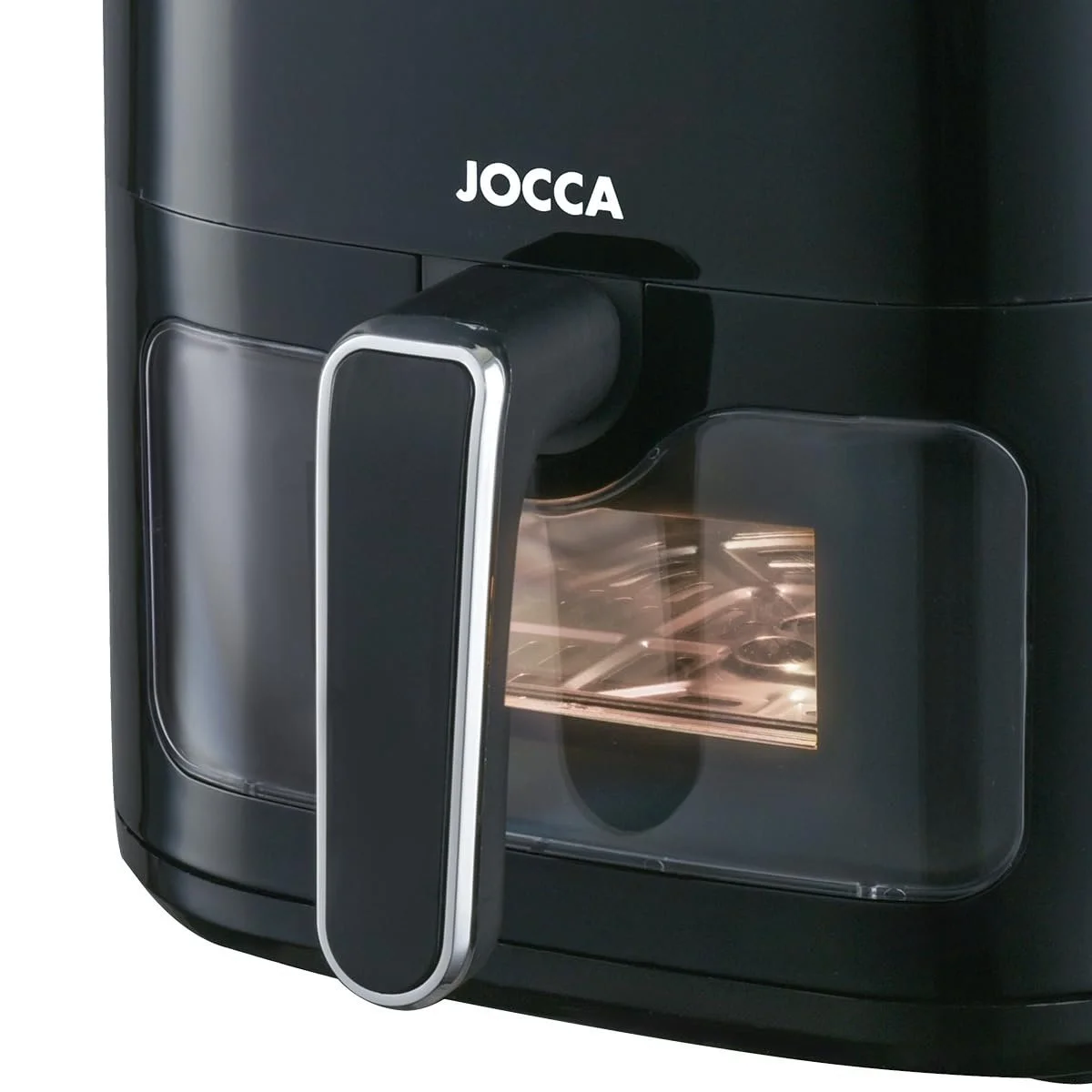 Мультипечь JOCCA 5 L, без масла, 1450 W, регулировка температуры, LED-сенсорный экран, энергосберегающая, Black2, фото №3