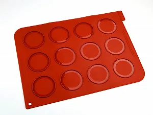 Килимок для випікання Whoopie 30 x 40 см Силіконовий на 12 комірок - Фото 1