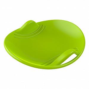 Игрушка Сани-ледянка ТехноК 5057TXK зимняя ледянка для снега 60х59х11 см Зеленый - Фото 1