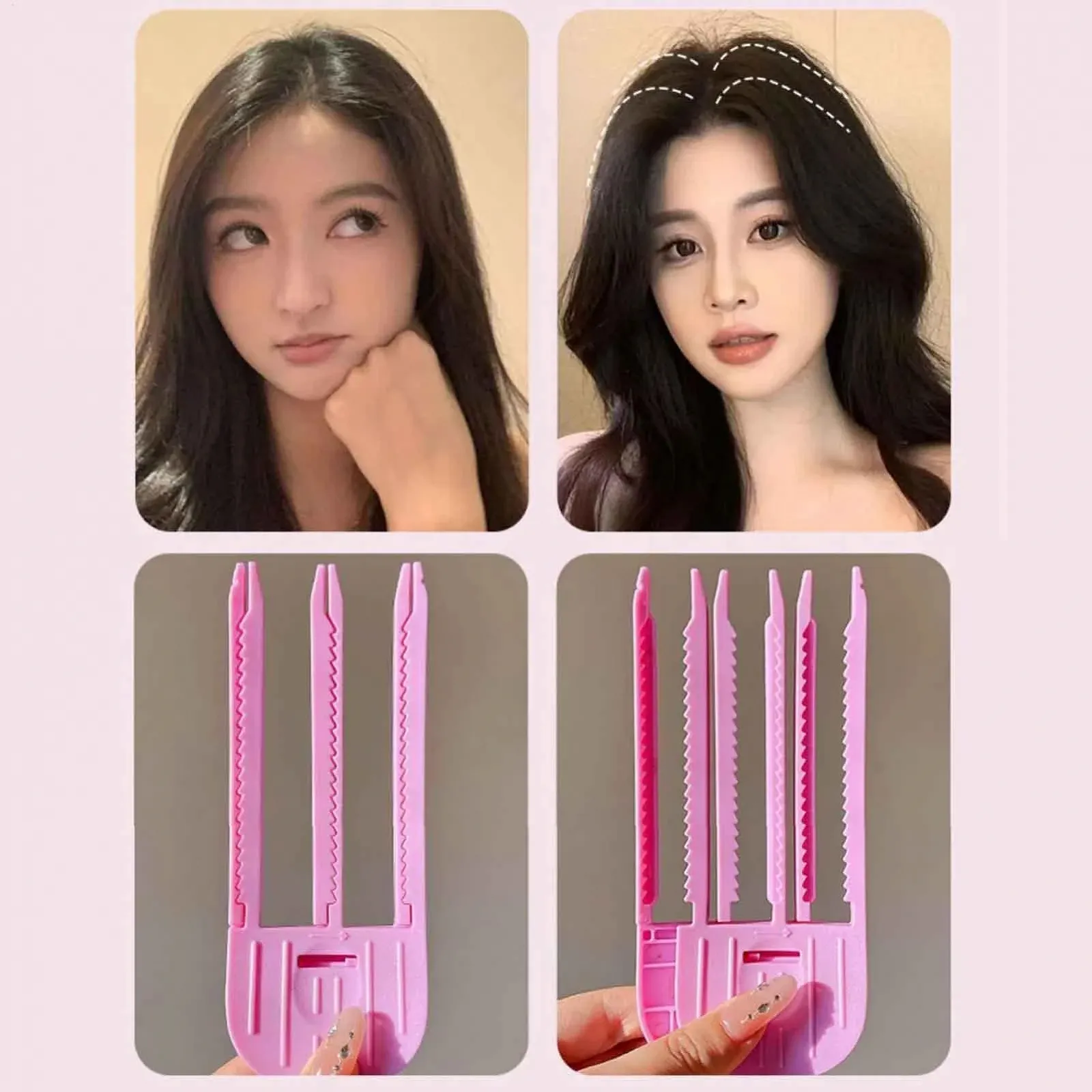 Заколка для волос - Заколка на лбу черепа, увеличение объема корней | с 3/6 зубьями, 2 заколки для волос, инструмент для прически и крепление, фото №8 Заколка для волос - Заколка на лбу черепа, увеличение объема корней | с 3/6 зубьями, 2 заколки для волос, инструмент для прически и крепление, фото №8