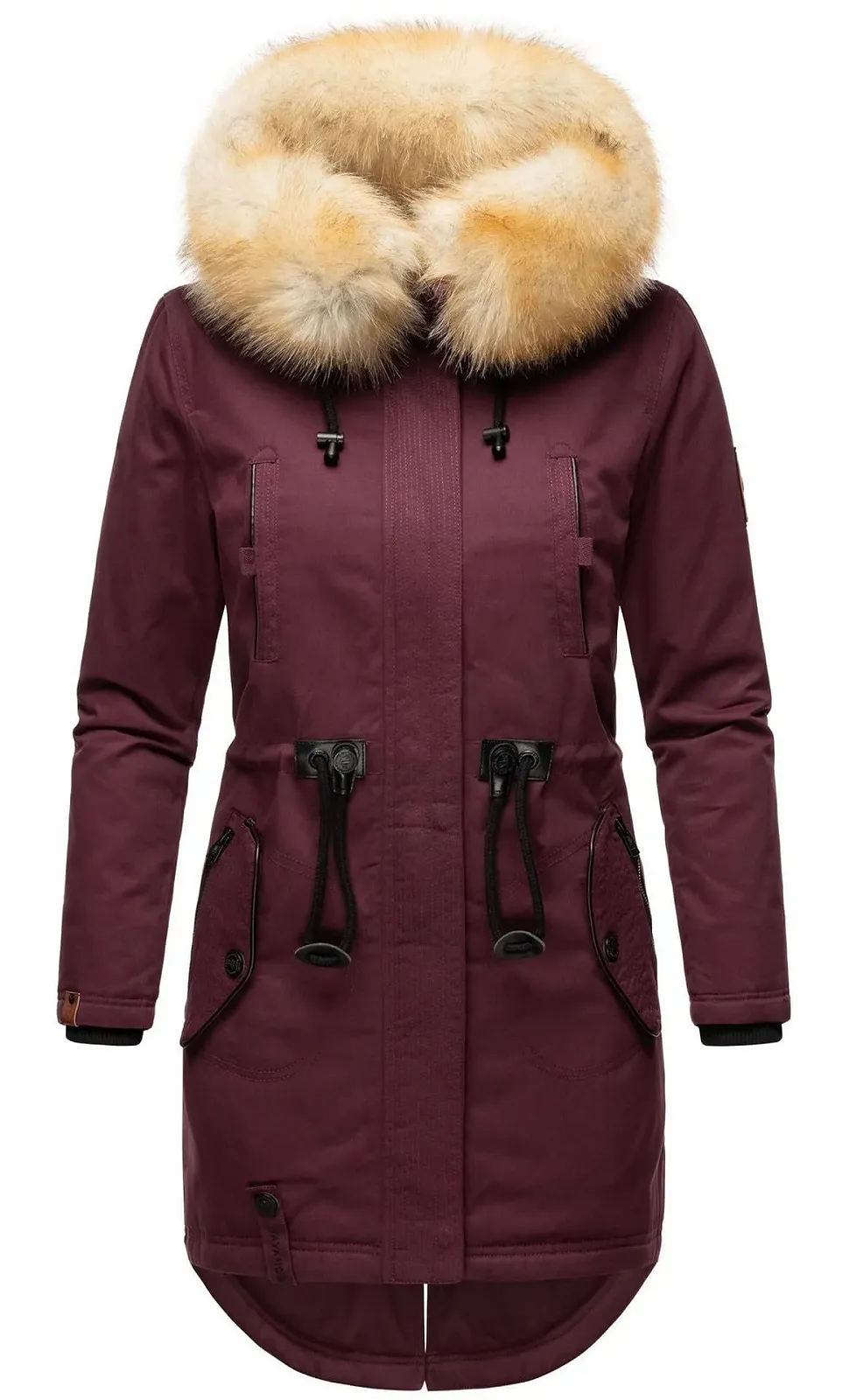 Жіноча зимова куртка Navahoo B660, довга парка з штучним хутром, фото №2 Жіноча зимова куртка Navahoo B660, довга парка з штучним хутром, фото №2