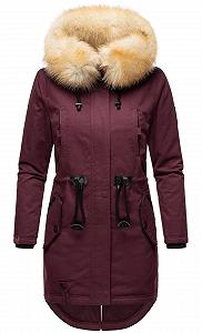 Жіноча зимова куртка Navahoo B660, довга парка з штучним хутром synthetic.ua - Фото 1