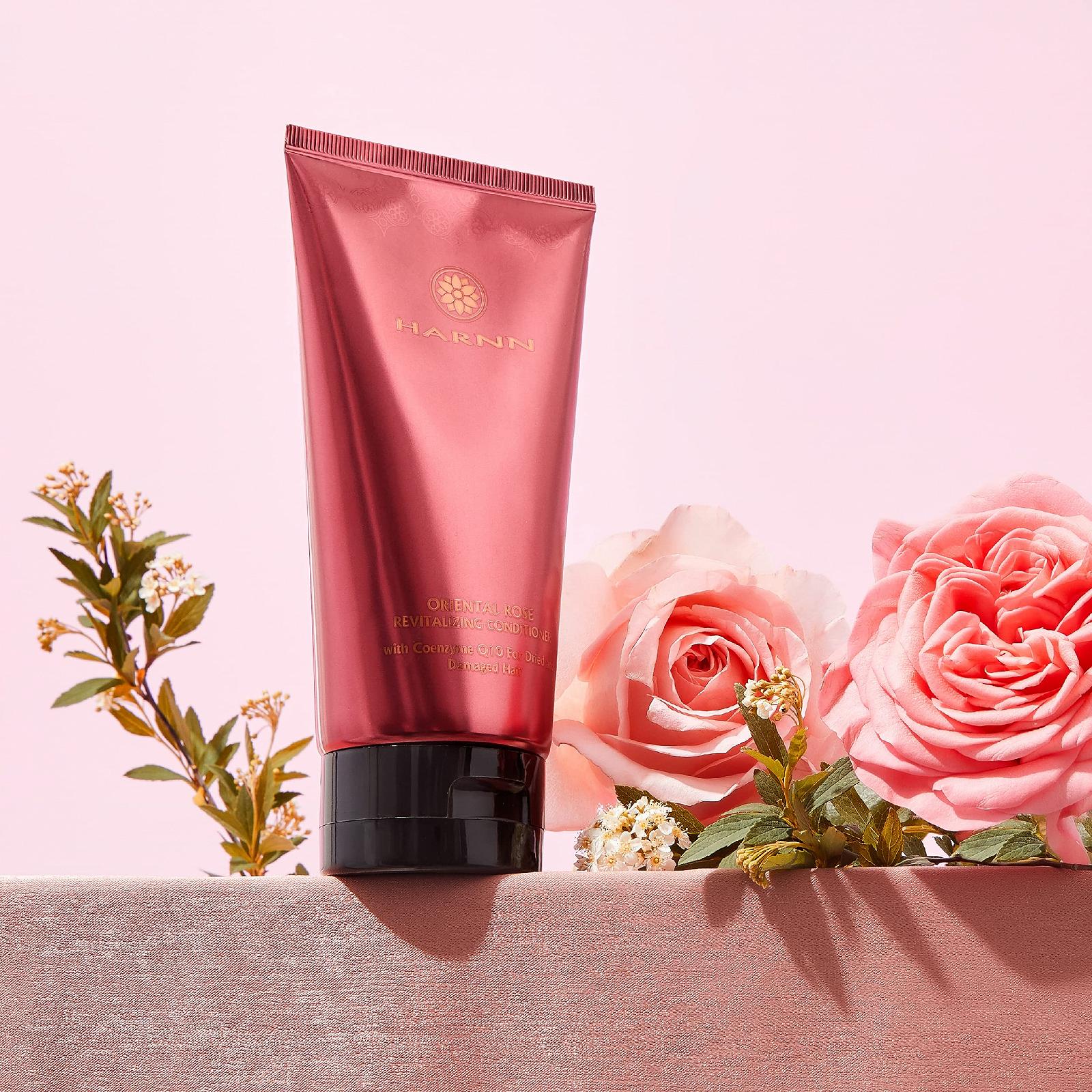 Кондиционер HARNN Revitalising Oriental Rose для волос поврежденных, сухих 150 г, фото №3