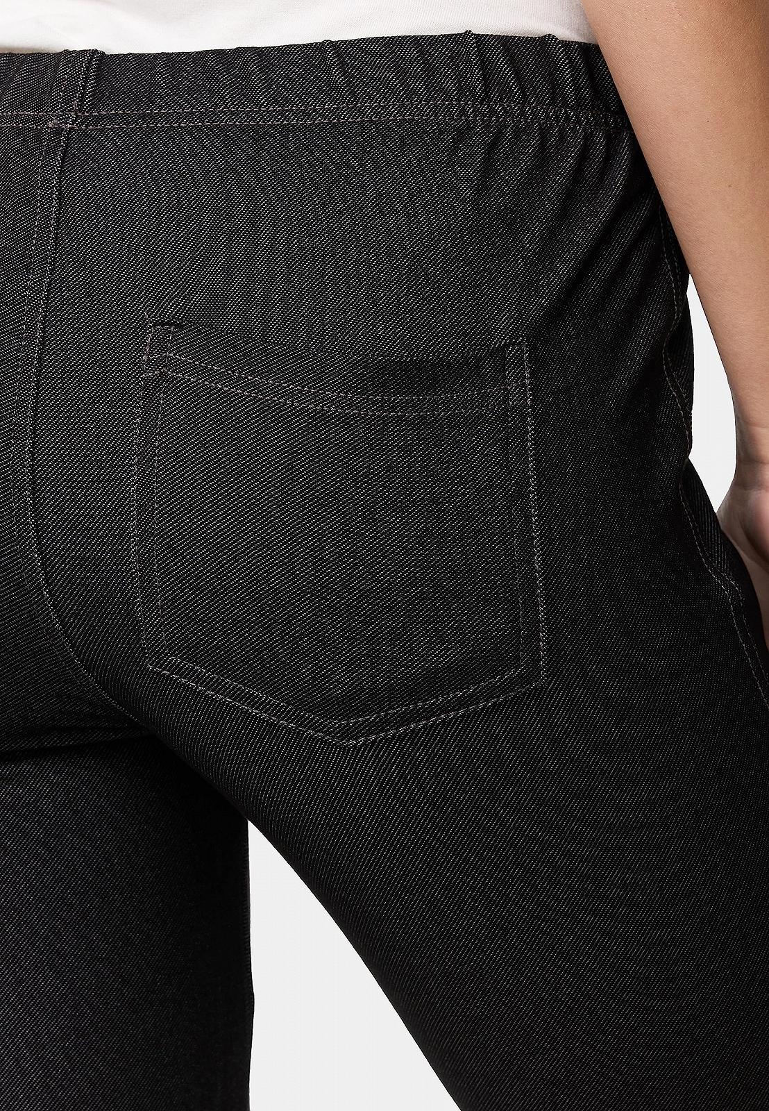 Треггинсы Nur Die Relax & Go Stretch Jeans-Look с карманами, комфортным поясом, облегающие, женские, фото №6