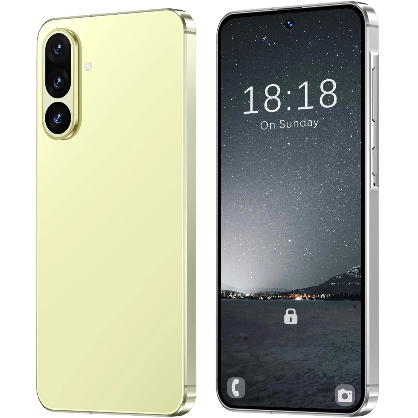 Смартфон Android 12/256 ГБ 6.8" HD 13+48 Мп 4500 мАг Dual SIM Gold, фото №1
