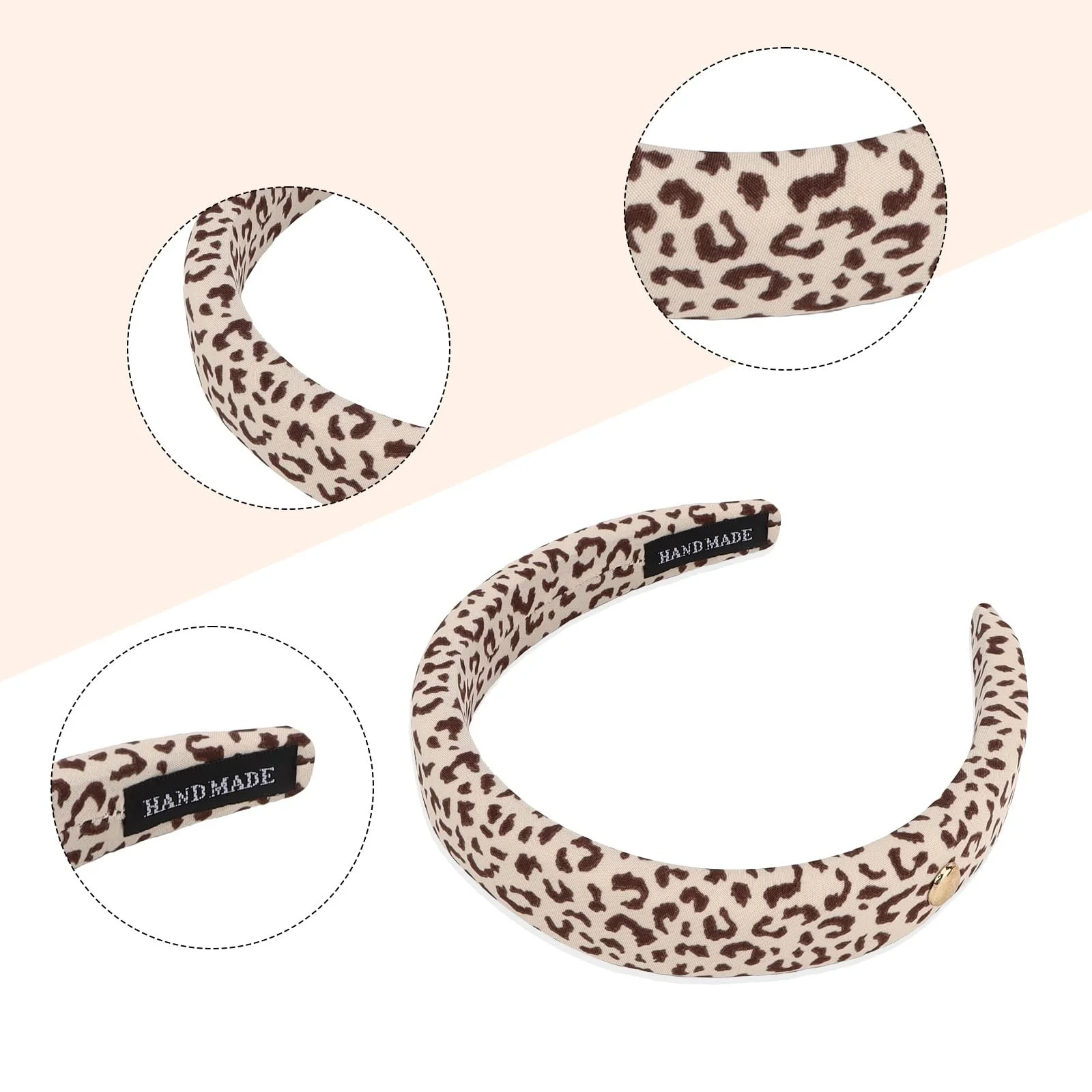 Обруч Exipsat Леопардовий принт, фото №3