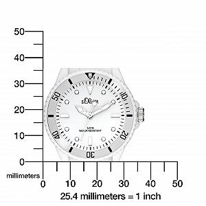 Унісекс Аналоговий Кварцовий Годинник s.Oliver з Силіконовим Ремінцем synthetic.ua - Фото 1