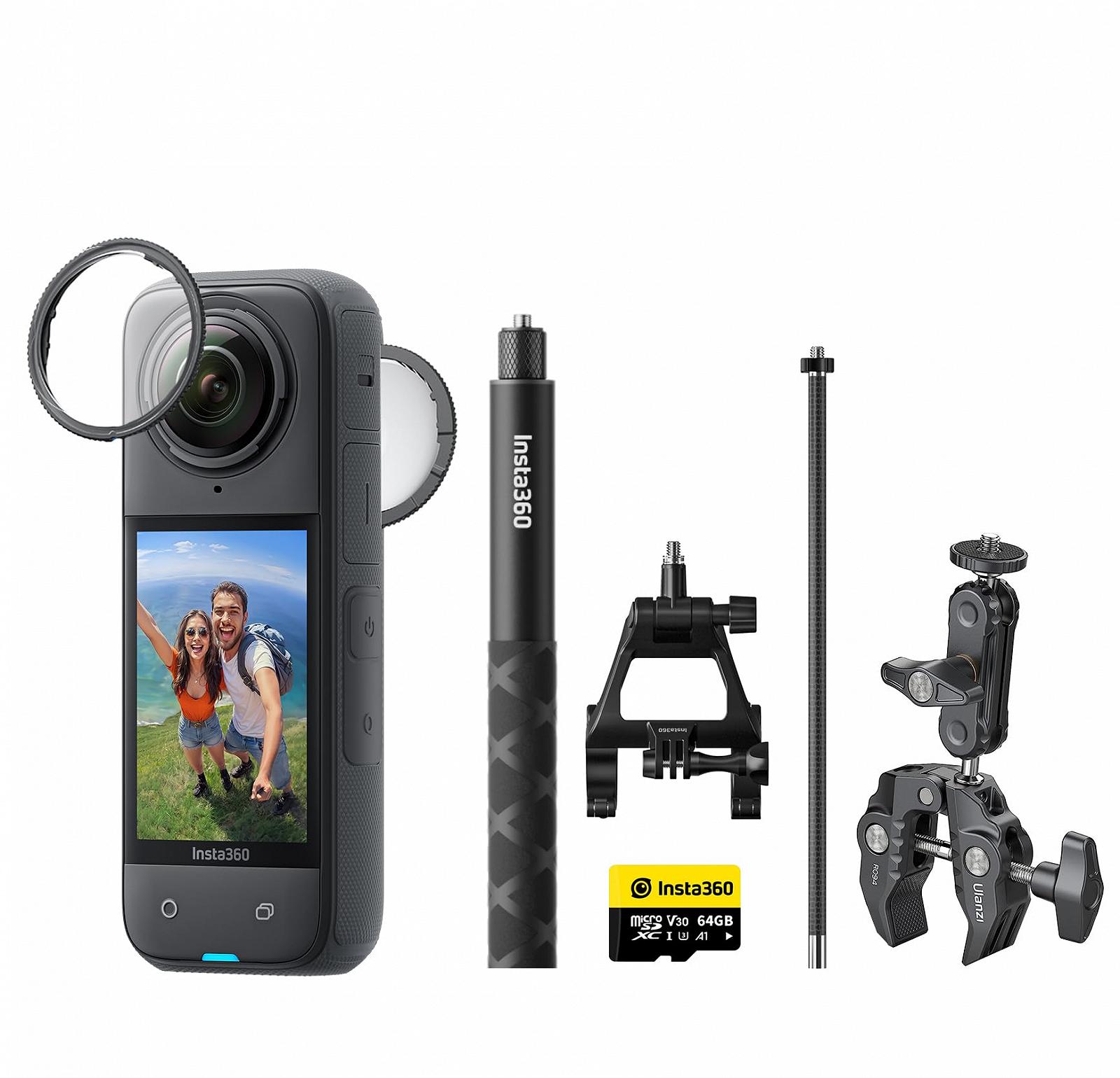 Екшн-камера Insta360 X4 Bicycle Pack чорний, фото №1