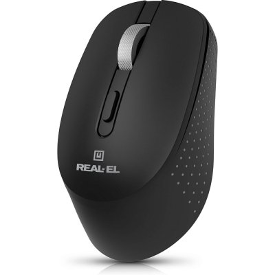 Мышка REAL-EL RM-380W Wireless Black (EL123200057), фото №6 Мышка REAL-EL RM-380W Wireless Black (EL123200057), фото №6