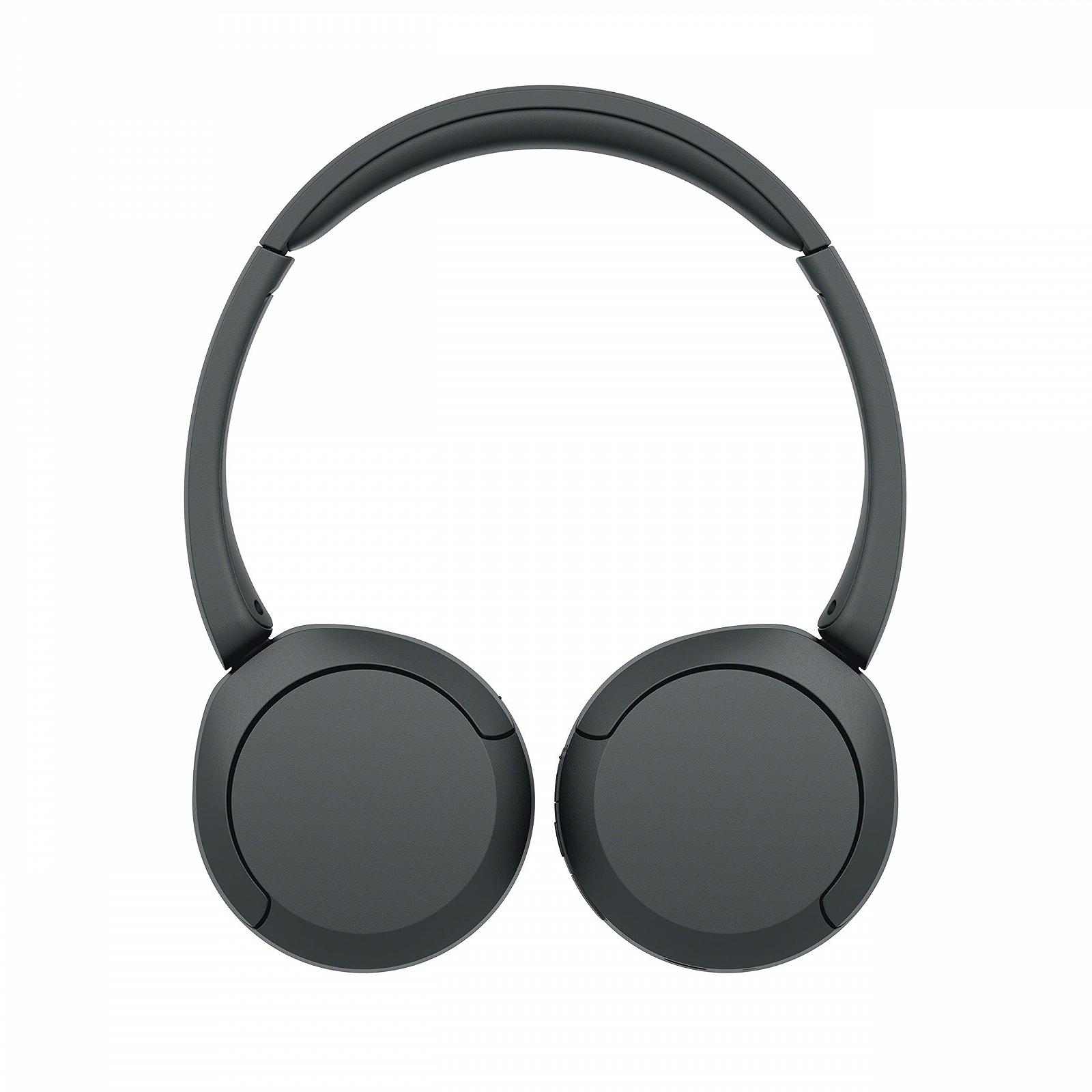 Беспроводные наушники Sony WH-CH520 Bluetooth - до 50 часов автономной работы с функцией быстрой зарядки, накладные - Черный, фото №4