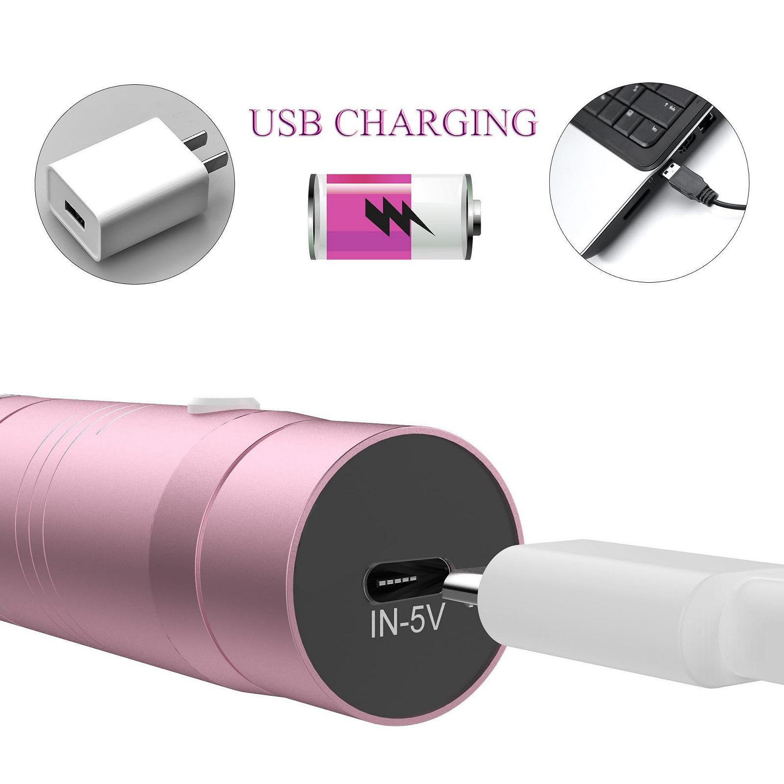 Пристрій для догляду за шкірою PELCAS Auto Derma Micro Needle Roller Electric Pen з 3 рівнями швидкості, з 2 голками, багаторазовий, фото №5