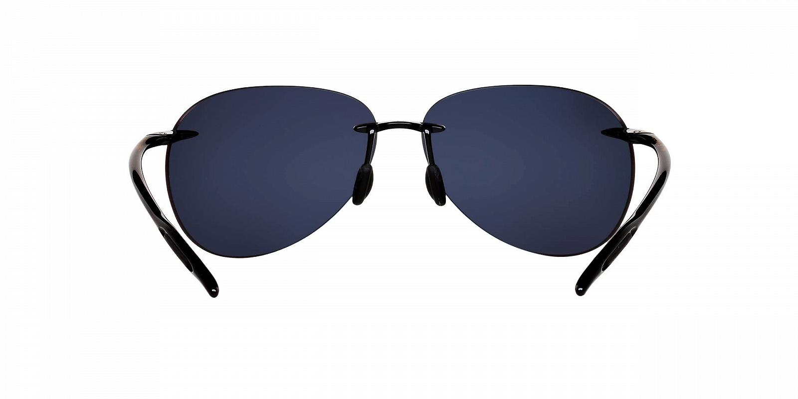 Сонцезахисні окуляри Чоловічі Без обідка Maui Jim Sugar Beach 421-02 Чорний, фото №3