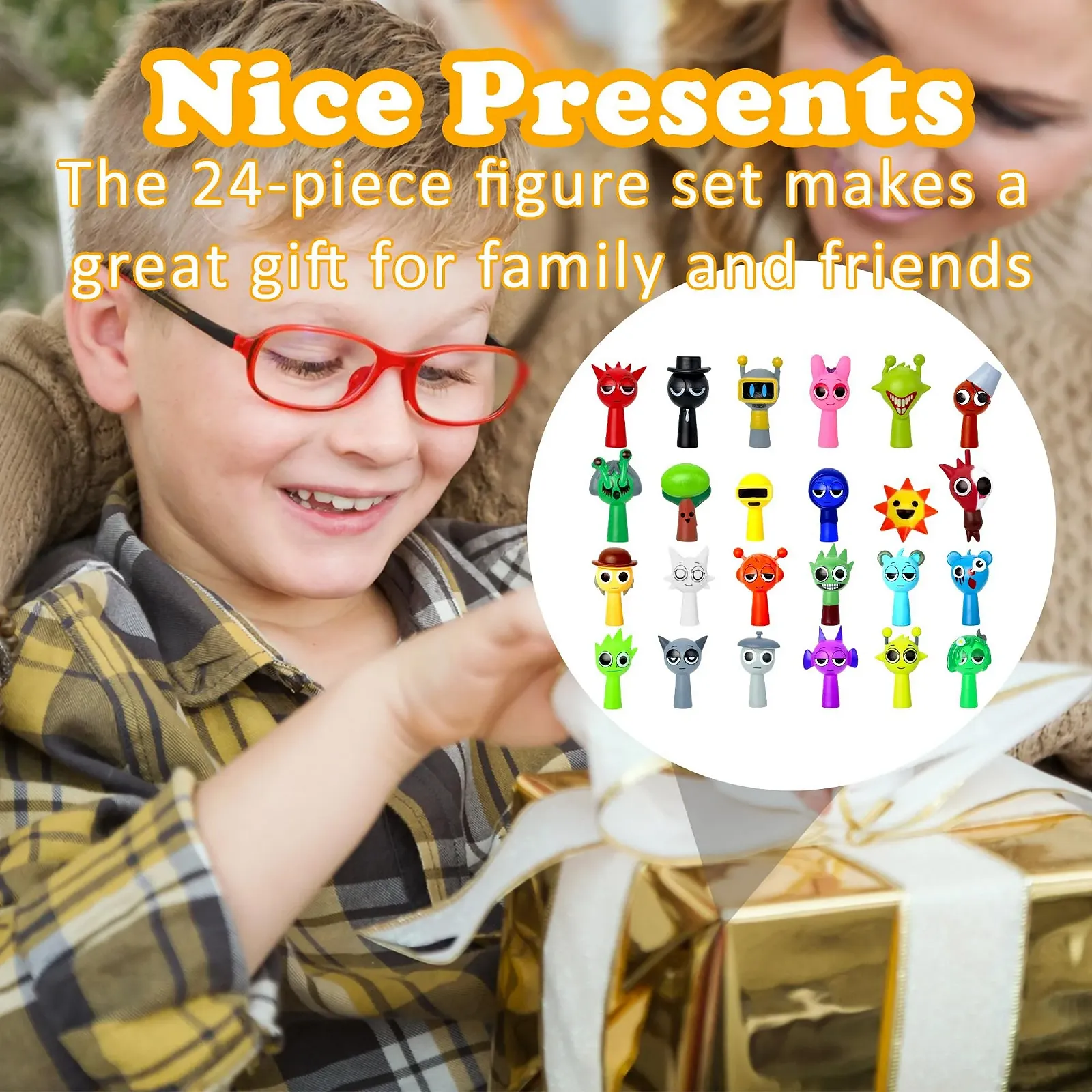 Набір фігурок Gensly 24 шт 4-5 см, фото №7