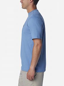 Футболка CSC Basic Logo™ Short Sleeve 1680051CLB-481 Columbia Блакитний S synthetic.ua - Фото 1