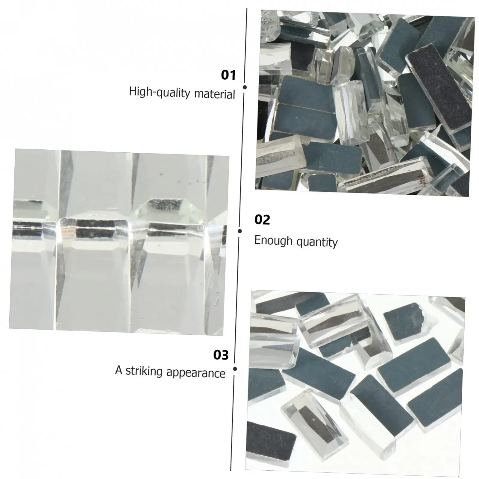 Стрази Плоскі NUOBESTY 800 шт., фото №8