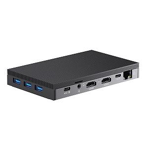 Міні ПК Orbsmart AW-14L Intel N5105 8GB 256GB Windows 11 Pro Сірий synthetic.ua - Фото 1