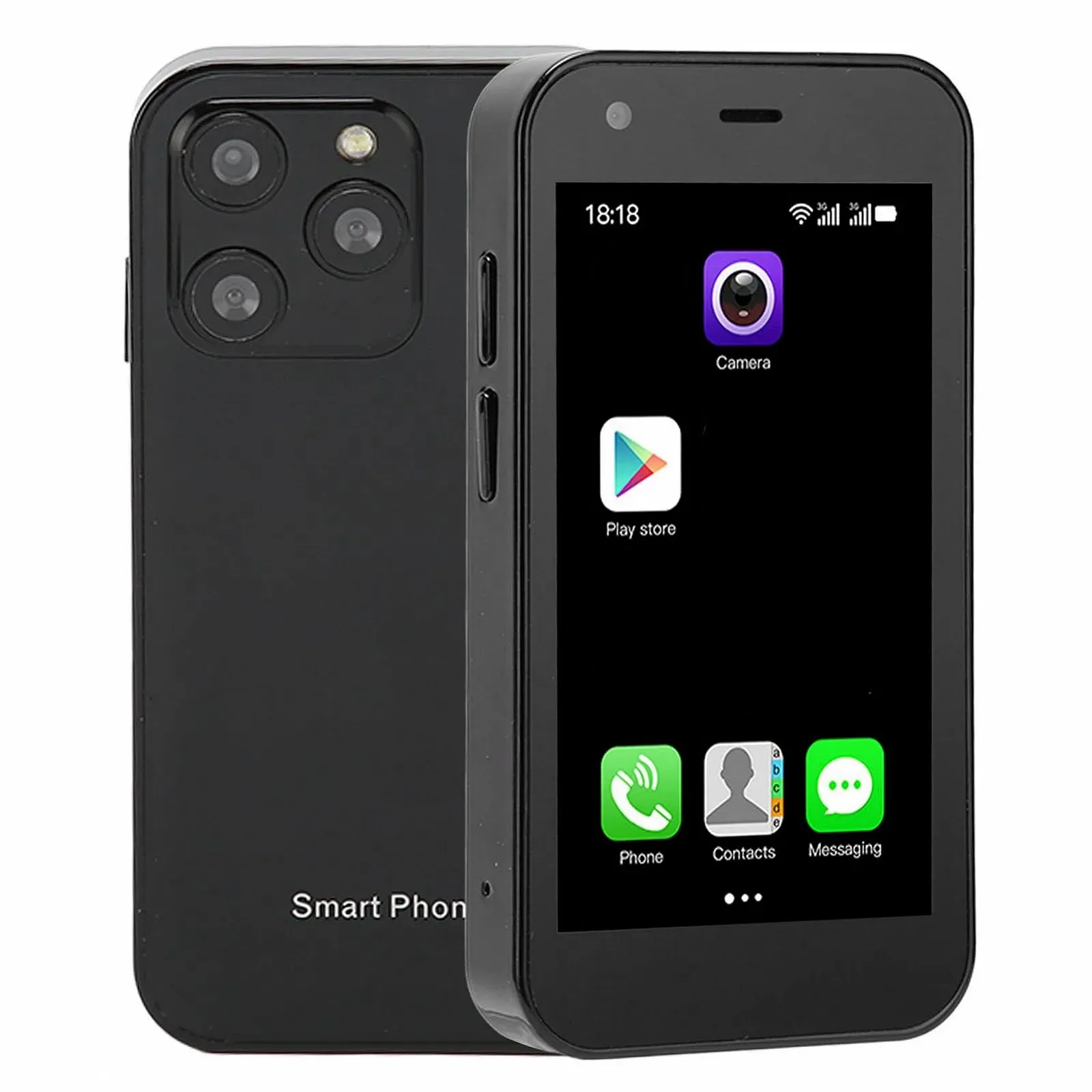 Смартфон XUMIUZIY Mi NI 3G Slim Unlocked 3 Inch HD Screen 2 GB RAM 16 GB ROM Dual Cameras Dual SIM 1000 mAh 8.1 Black, фото №1 Смартфон XUMIUZIY Mi NI 3G Slim Unlocked 3 Inch HD Screen 2 GB RAM 16 GB ROM Dual Cameras Dual SIM 1000 mAh 8.1 Black, фото №1
