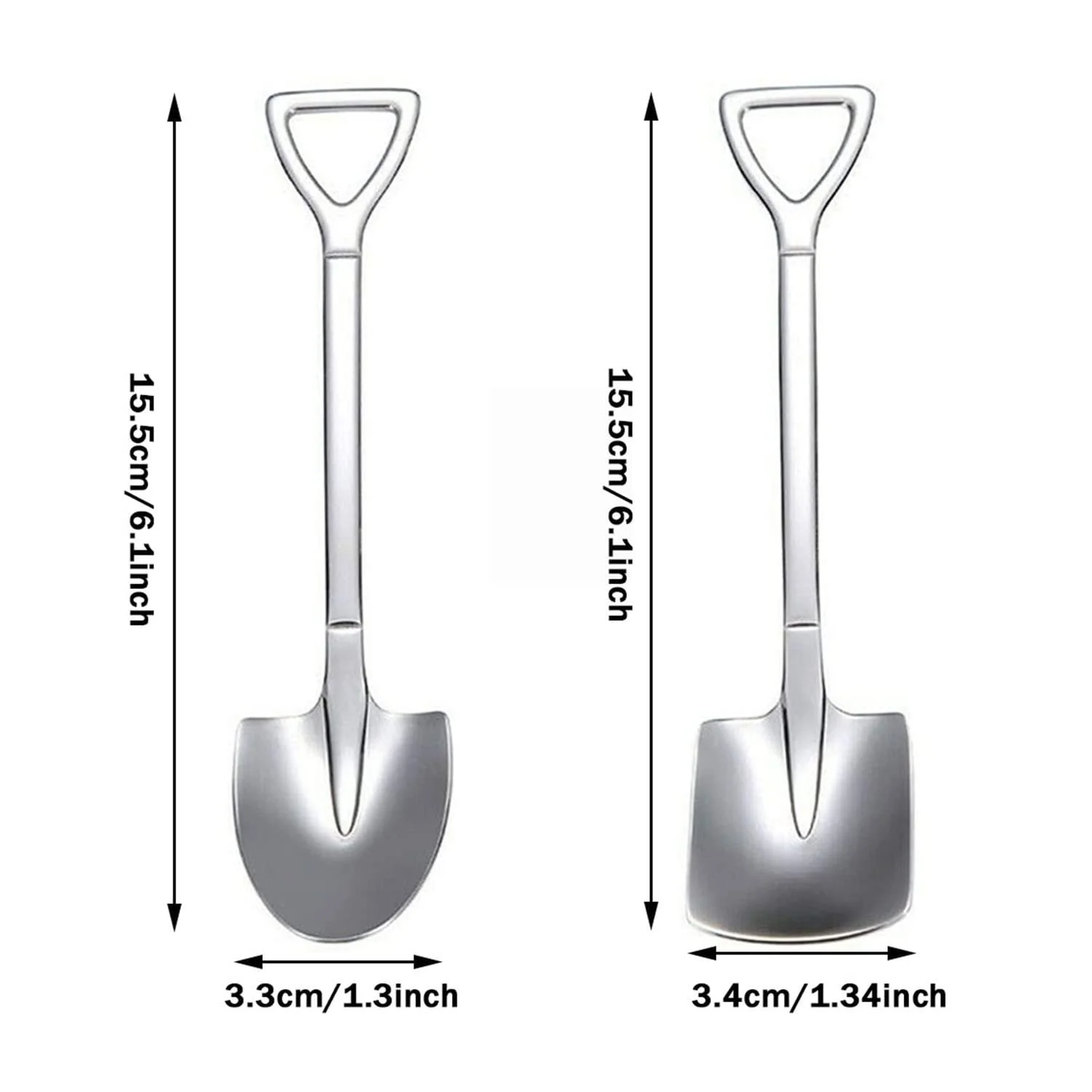 Ложка Шпатель з нержавіючої сталі, Креативна, фото №2