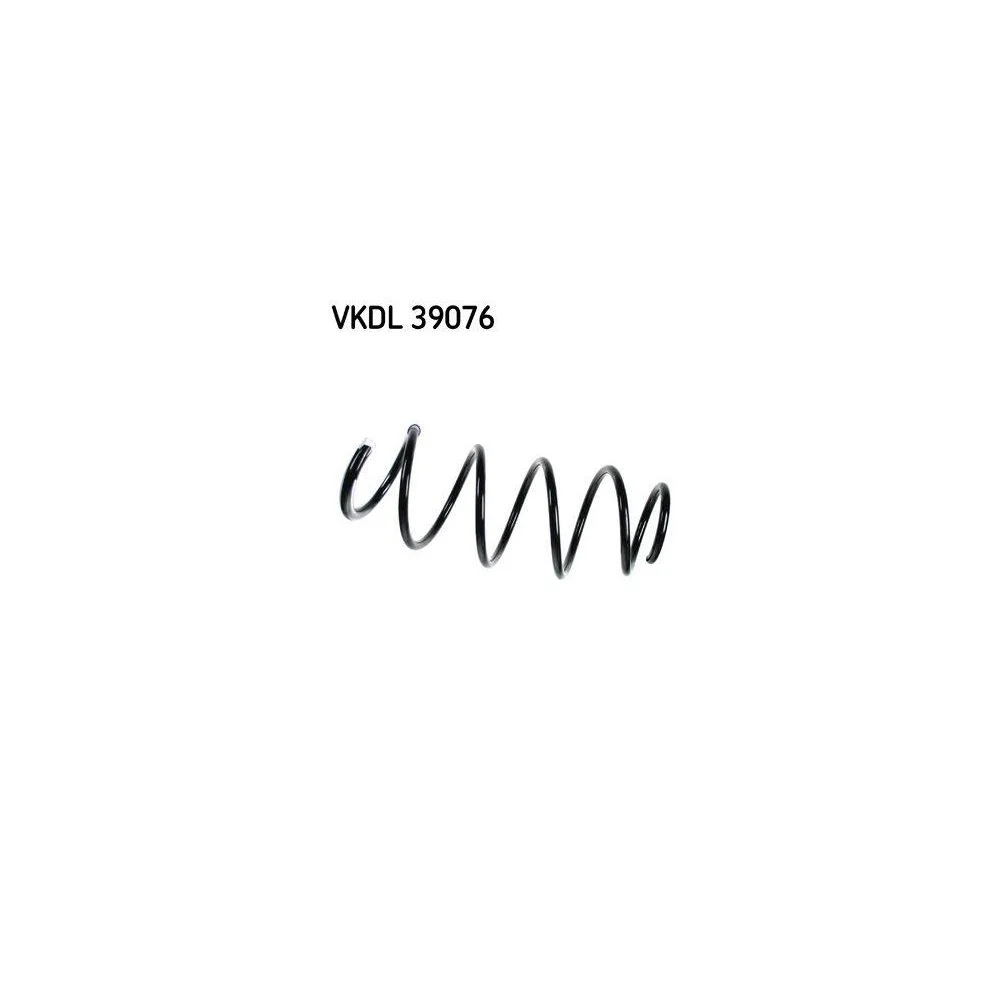 Пружина підвіски SKF VKDL 39076, передня вісь, для MERCEDES-BENZ, фото №1